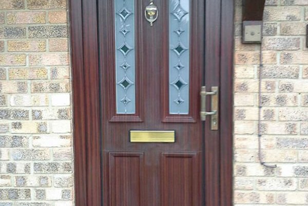 Composite door before upgrade