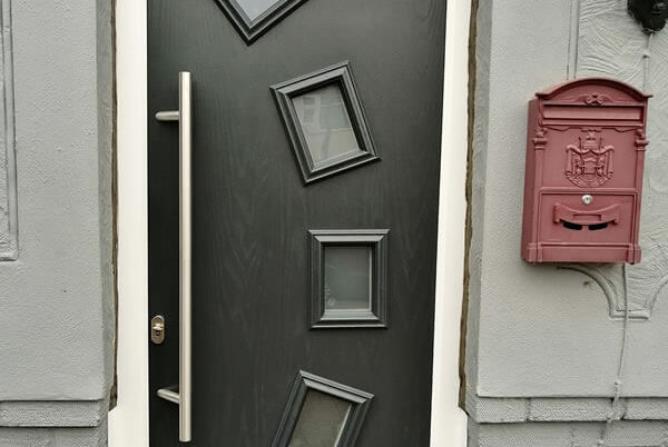 Compisite door installation, Dovercourt