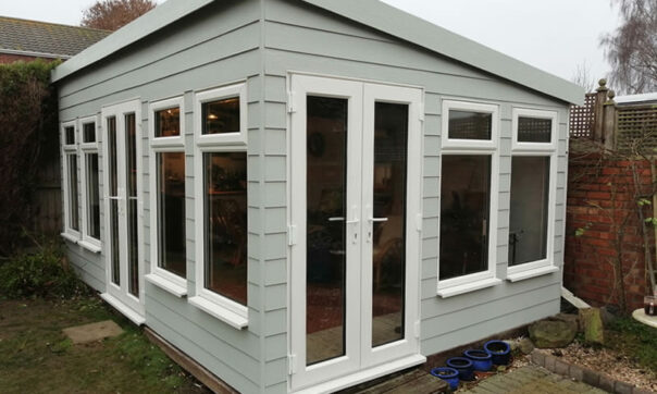 Upgrade to existing garden room