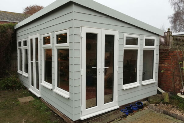 Upgrade to existing garden room